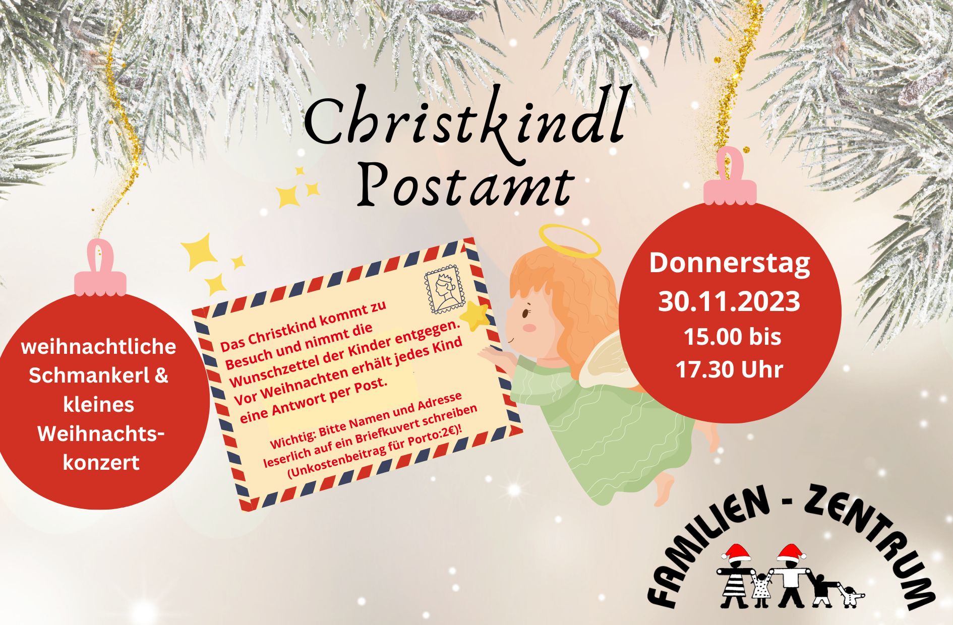 30.11.2023 Christkindl Postamt